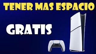 Como tener mas ESPACIO en la PS5