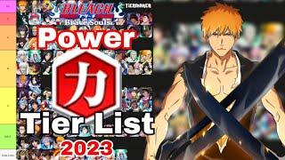 Bleach Brave Souls POWER Tier List 2023 [German/Deutsch]