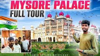 Mysore Palace Full Tour || Vamshi Krishna Motovlogs || #mysuru