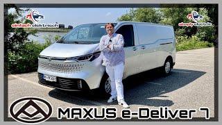 Maxus e Deliver 7 revolutioniert den elektrischen Transporter⁉️