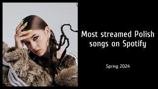 Most Streamed Polish Songs on Spotify - Spring 2024