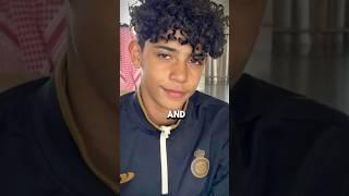 Cristiano Junior Wants To Become Like Messi  || Must Watch || #shorts #ronaldo