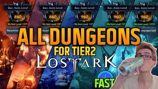 Lost Ark Alaric's Sanctuary & ALL Abyss Dungeons for Tier 2 Guide + Mechanics