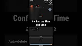 Telegram New Auto-delete feature