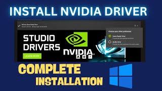 How To Download and Install Nvidia Graphics Driver in Windows 11 | Gigabyte Nvidia GTX 1660 Super