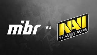 NAVI vs MIBR  BLAST Premier: Spring Groups 2021 TRAIN