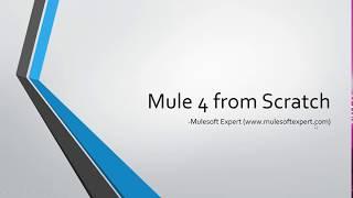 Mulesoft Training Mule 4 from Scratch