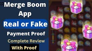 Merge Boom App Real or Fake | Merge Boom App Payment Proof | Merge Boom App Review | Scam or Legit