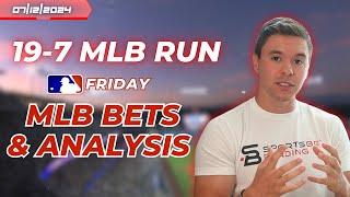 MLB Picks Today 7/12/2024 | FREE MLB Best Bets