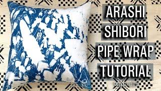 Shibori Tie Dye Technique- Arashi Shibori Wrapping Tutorial | Onyx Art Studios