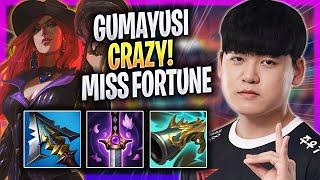GUMAYUSI IS SO CRAZY WITH MISS FORTUNE! - T1 Gumayusi Plays Miss Fortune ADC vs Ezreal!