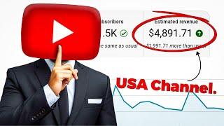 Run a USA Based YouTube Channel and Make Money!