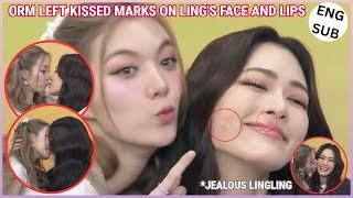 [LingOrm] LING KISSED ORM TWICE | ORM LEFT KISSED MARKS ON LING'S FACE AND LIPS | JEALOUS LINGLING