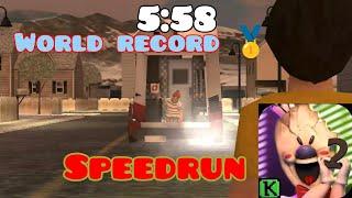 Ice Scream 2 - V1.0.2, world record (5:58), speedrun