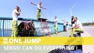 Ropejumping | Sergei can do everything!