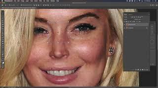 Photoshop Tutorial: Linsay lohan makeover