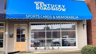 VISITING A NEW CARD SHOP IN LEXINGTON KENTUCKY! TROUT & JORDAN AUTOS!