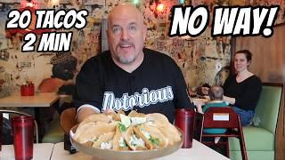 OLD GUY SHOCKS EVERYONE BY EATING TACOS RECORD FAST