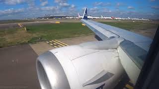 [FLIGHT TAKEOFF] LOT Polish Airlines 737 MAX 8 - Powerful Heathrow Takeoff to Warsaw