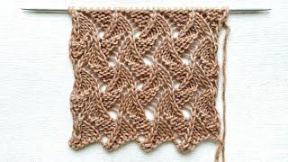 The most beautiful openwork pattern with knitting needles  For knitting jumpers, sundresses, stoles