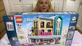 STAY HOME WITH BBW ADELESEXYUK BUILDING HER LEGO CREATOR DINER SET NEXT LEVEL