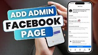 How To Add Admin To Facebook Page