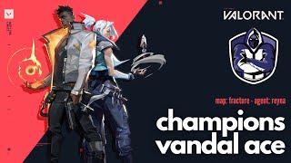 Valorant Champions Vandal Ace