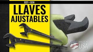 Llaves ajustables extra anchas. - Mod. 3227, 3239