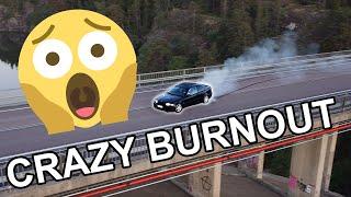 BMW E46 328 DRIFT IN TUNNEL AND SICK BRIDGE BURNOUT (illegal)