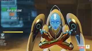 POTG! IDDQD PRO ECHO GAMEPLAY OVERWATCH 2 SEASON 12 TOP 500