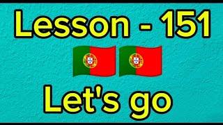 Lesson - 151 "Learn Portuguese Language For Beginners." #learning #love #motivation #europe #foryou