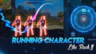 How To Make Moving Character Glow Like Ruok ff || Animated triple Running Character Glow Like Ruokff