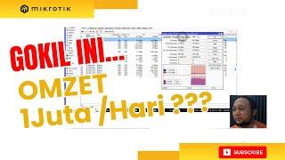 OMZETNYA WOWW !!! Intip Mikrotik RB1100ahx4 yang Internetnya tidak stabil load balance 4 isp