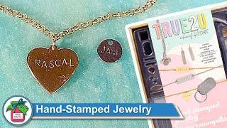 Trying a DIY Hand-Stamped Jewelry Kit