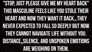 "Please Give Me Back My Heart" This Masculine Tried To Get Over You But Realized...  Reading