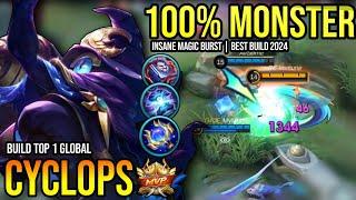 CYCLOPS BEST BUILD 2024 | BUILD TOP GLOBAL CYCLOPS GAMEPLAY | MOBILE LEGENDS