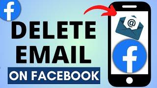 How to Remove Email Address on Facebook (2024)  Delete Email From Facebook