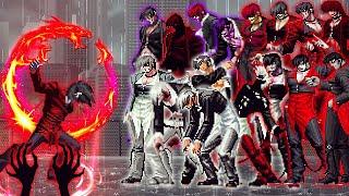 [KOF Mugen] Remus Vs All Iori Yagami Team