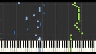 Alba (Piano theme) - Sofiane Pamart / Bon Entendeur (Synthesia Tutorial | Piano sheet)