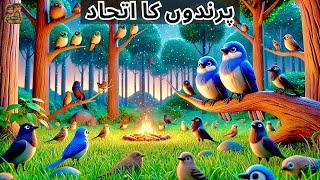 Parindon Ka Etihad | پرندوں کا اتحاد | Birds Cartoon | Chidiya Ki Kahani | Fairy Tales | Moral Story