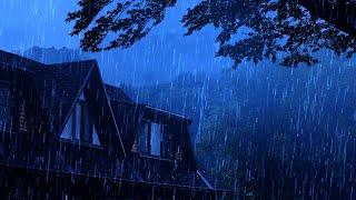 Barulho de Chuva para Dormir Profundamente - Som de Chuva no Telhado e Trovões à Noite #7 Rain ASMR