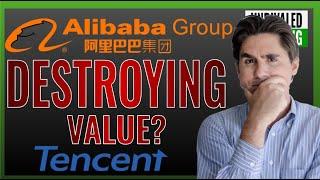 Alibaba Stock Analysis (BABA Stock) TIME to SELL? Tencent Stock - CCP STEALING from SHAREHOLDERS?