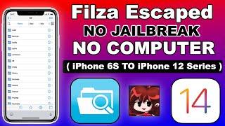 Install Filza Escaped for iOS 14-14.3 NO JAILBREAK (6S TO iPhone 12)|Filza ipa iOS 14 NO Computer/PC