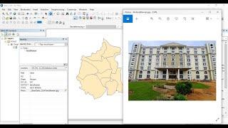 How to perform data link Any Document with .shp file in Arc GIS.