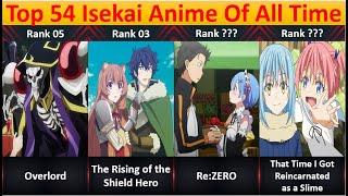 Ranked, Top 54 Isekai Anime Of All Time