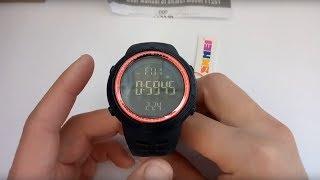 Водонепроницаемые часы Skmei 1251 обзор, настройка, инструкция на русском, где купить Украина