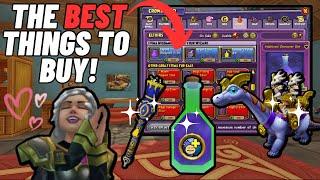 Wizard101| The 10 BEST Things You SHOULD Buy From the Crowns Shop!