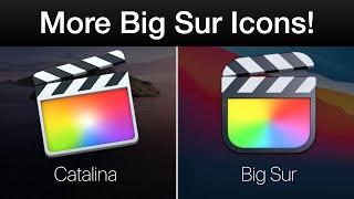 More new macOS Big Sur Icons! (Final Cut Pro, Motion, etc.)