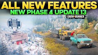 New Phase 4 Update 13 All New Features in SnowRunner Everything You Need to Know