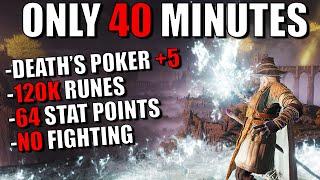 OP Death's Poker Build in 40 Minutes - Best Prisoner Start - Elden Ring